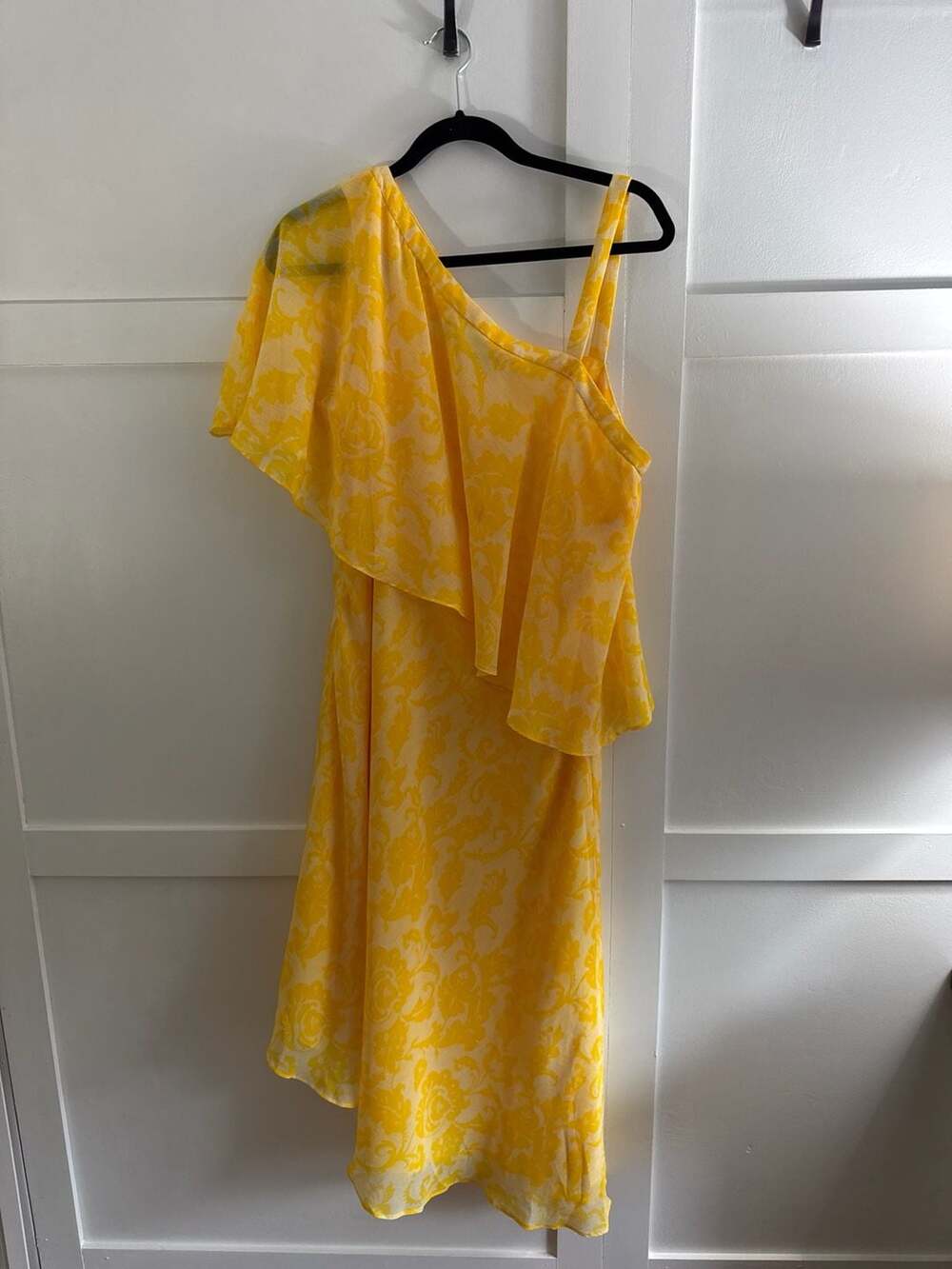Ralph Lauren women's Yellow Georgette Dress - size 10 - retail